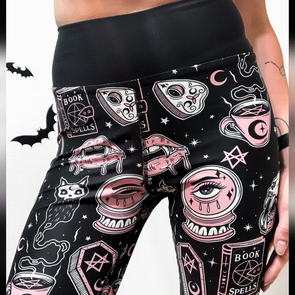Black Widow Yoga Leggings